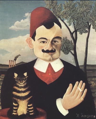 Henri Rousseau Portrait of Pierre Loti